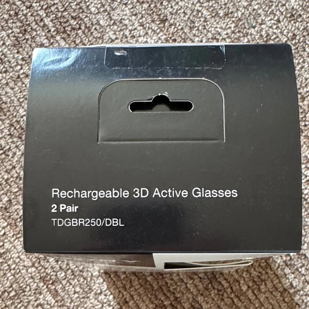 Sony Black 3D Active Glasses Set